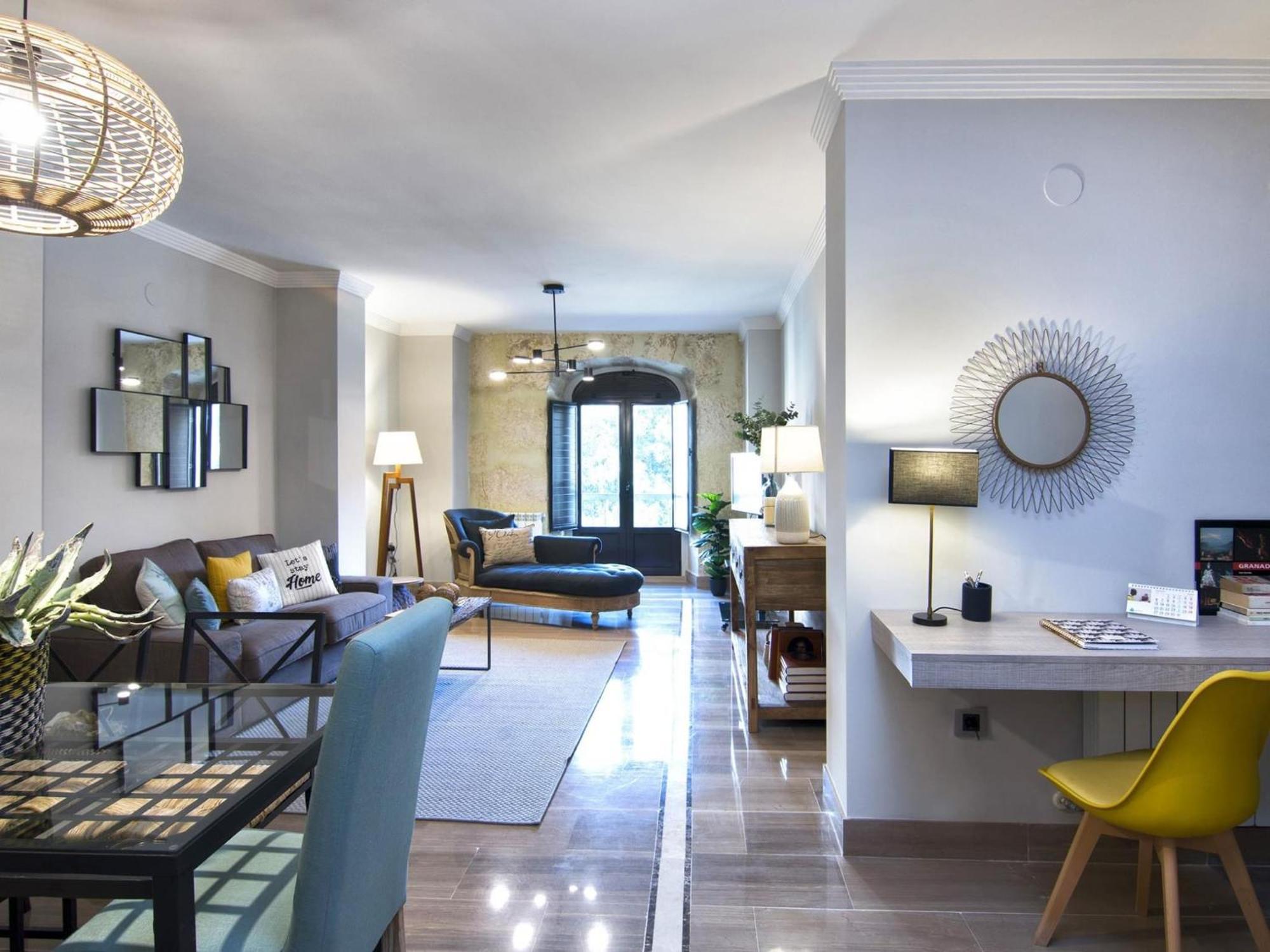 Elegant Town Hall Apartment With Views Granada Esterno foto